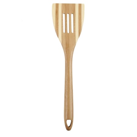 Core Kitchen 12 in. Pro Chef Beige Bamboo Slotted Spatula 6012648